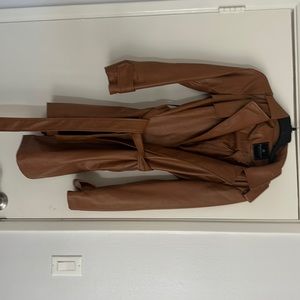Bagatelle brown leather jacket